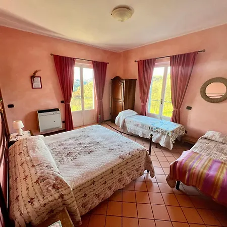 Hotel La Casa Rosa à Borghetto di Vara Extérieur photo